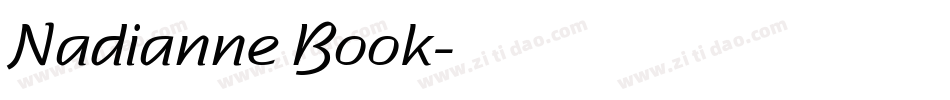 Nadianne Book字体转换